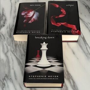 Twilight Saga Softcover & Hardcover Books; Set of 3; Vampire; Stephenie Meyer